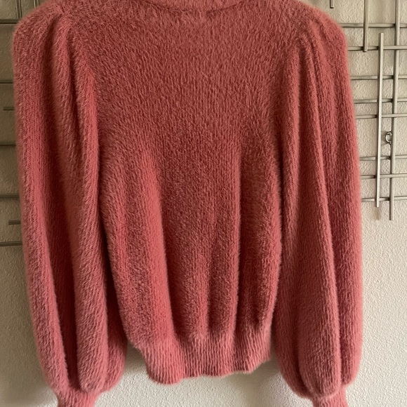 For Love and Lemons Whitey Rose Faux Mohair Sweater XS - Picture 6 of 7